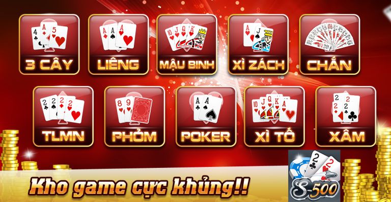 Các thể loại game tại S500