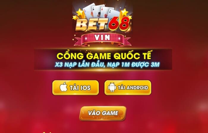 Bet68 Vin – Game bài đổi thưởng đa quốc gia - Trap